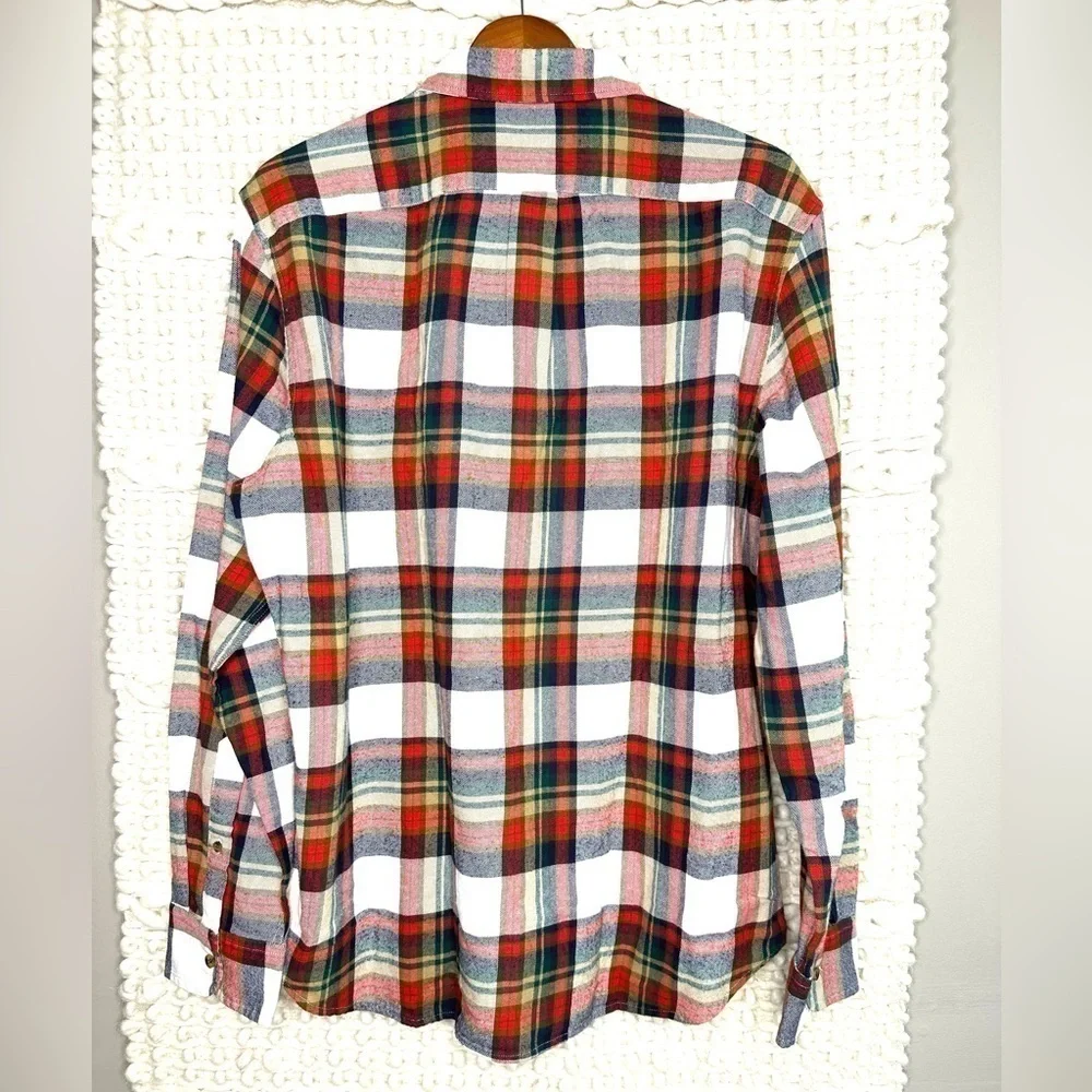 J Crew Classic Flannel Shirt